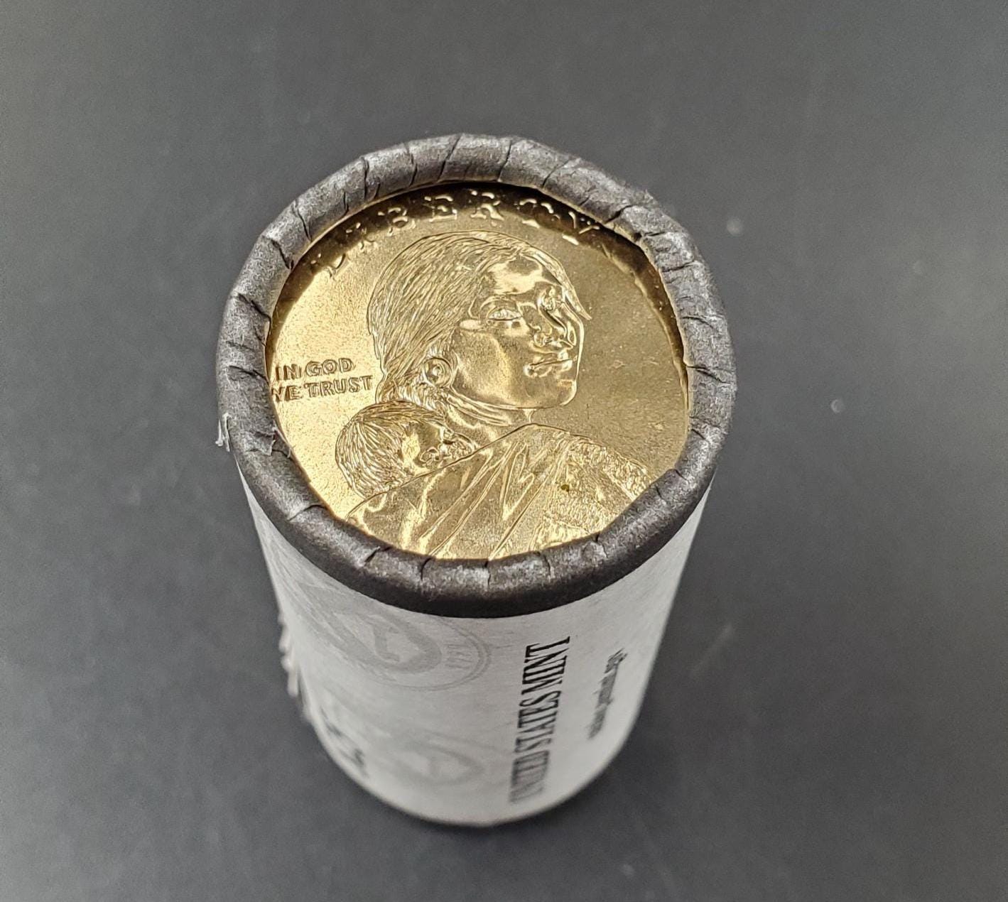 2017 D Sacagawea Native Dollar 25 Coin OBW US Mint Wrapped Roll (Tail or Head)