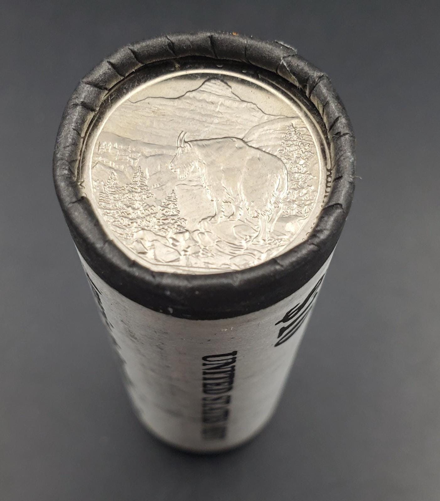 1 US Mint Roll 2011 D Glacier Nat. Park (MT)" America the Beautiful " Quarters OBW