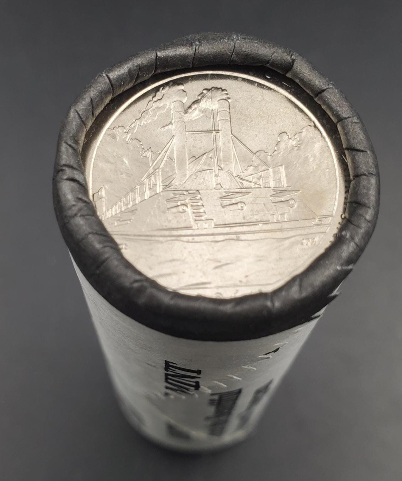 1 Unopened US Mint Roll 2011 P Vicksburg Nat. Military Park (MS) " America the Beautiful " Quarters OBW