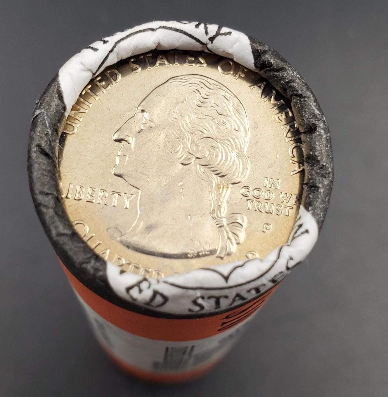 1 Unopened US Mint Uncirculated Roll 2006 P North Dakota Statehood Quarters OBW 40 coins