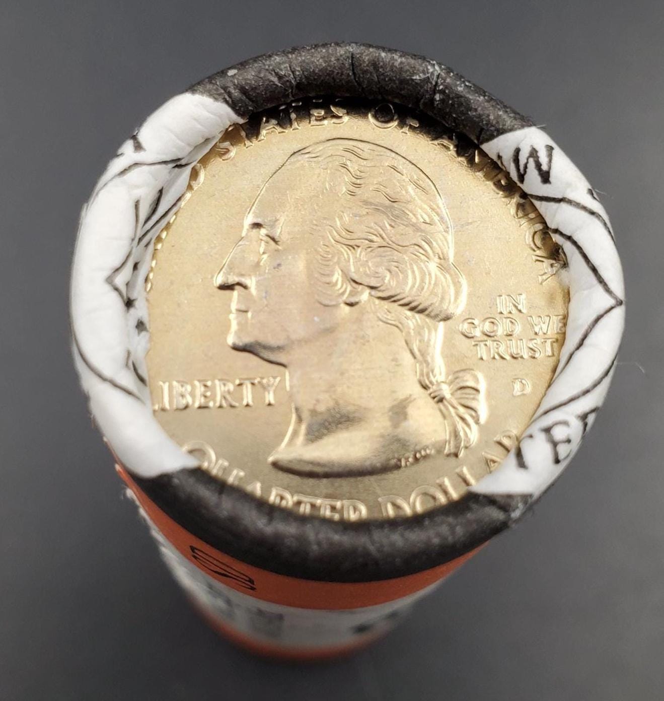 1 Unopened US Mint Uncirculated Roll 2006 D South Dakota Statehood Quarters OBW 40 coins