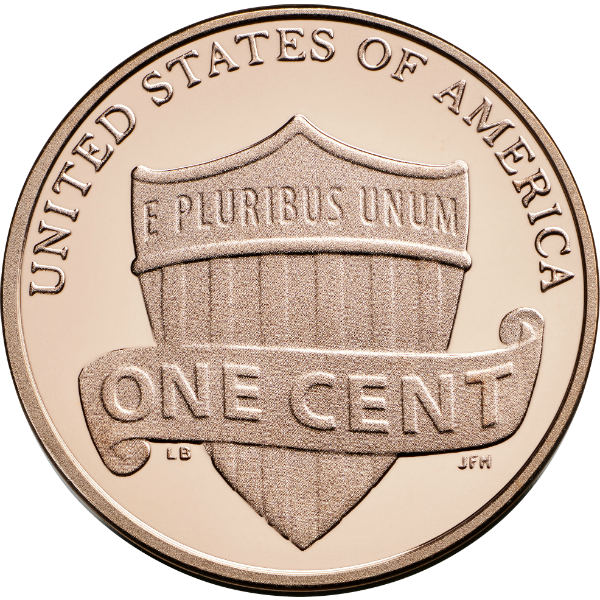 2013 S 1C Lincoln Shield Proof Cent Penny Single Coin