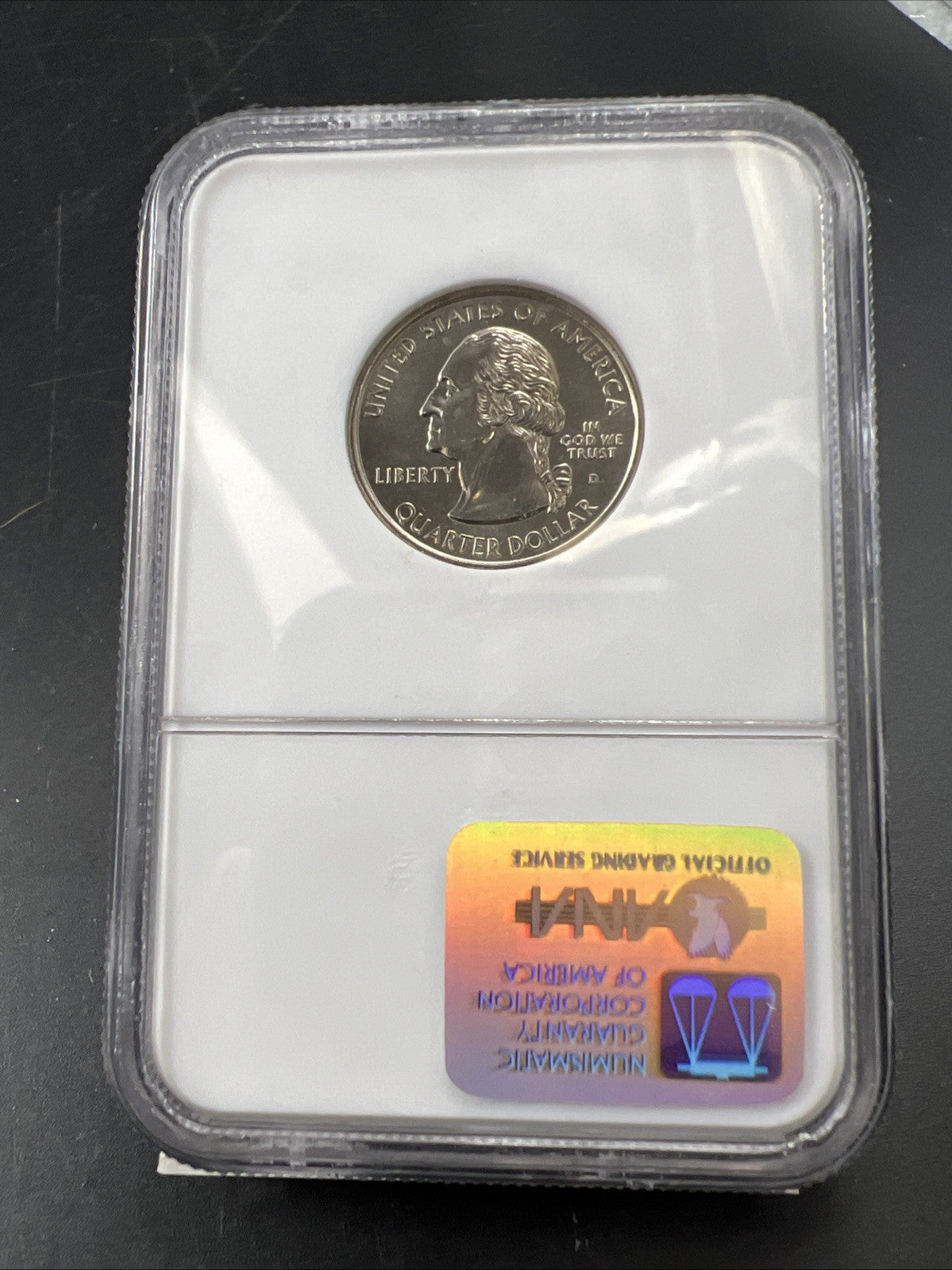 1999 D Connecticut State Quarter 25C YN TREASURE TRIVIA SAMPLE 2001 ANA