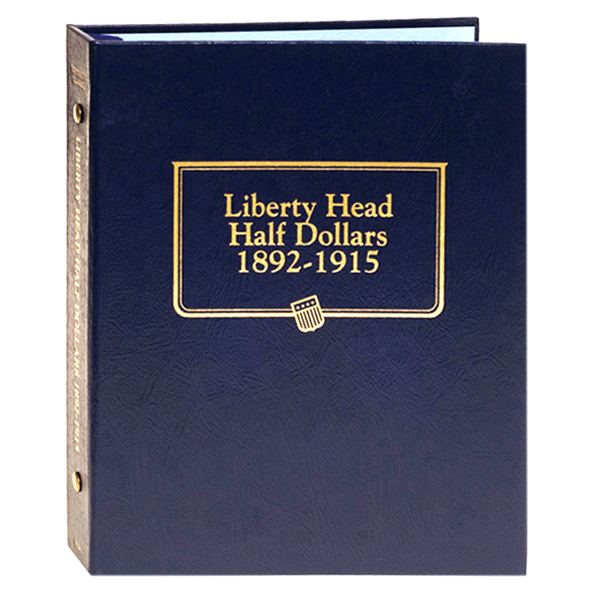 Whitman Liberty Head Half Dollars Album (1892-1915)