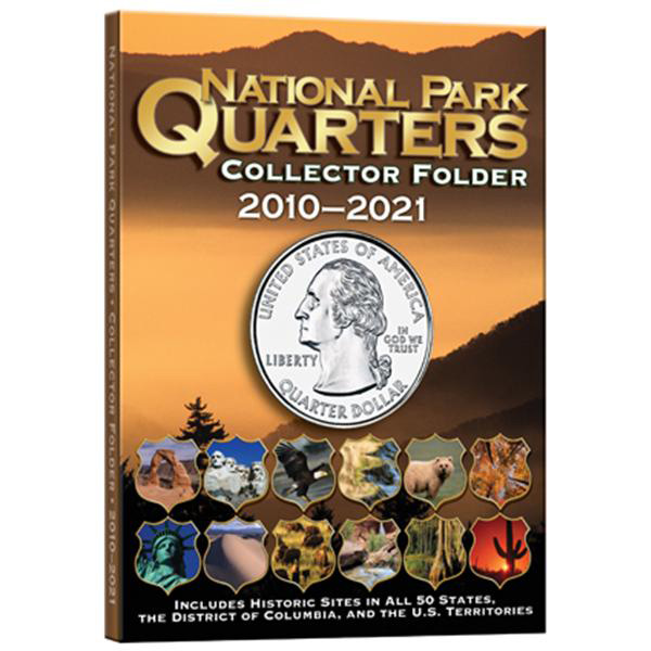 Whitman National Park Quarters Collector Folder