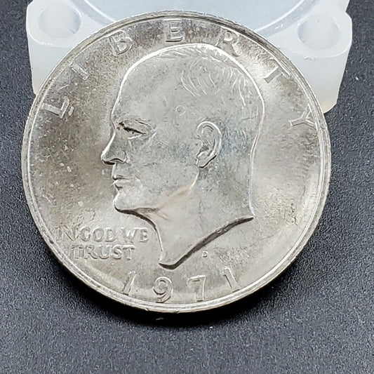 1971 D CLAD Eisenhower Ike Dollar $1 COIN CHOICE BU UNCIRCULATED