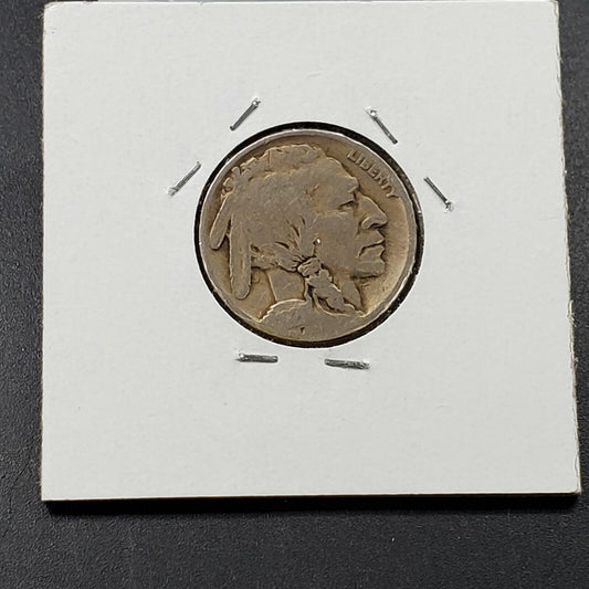 1921 P 5c Buffalo Nickel Nice Coin Choice AG / Good Circulated