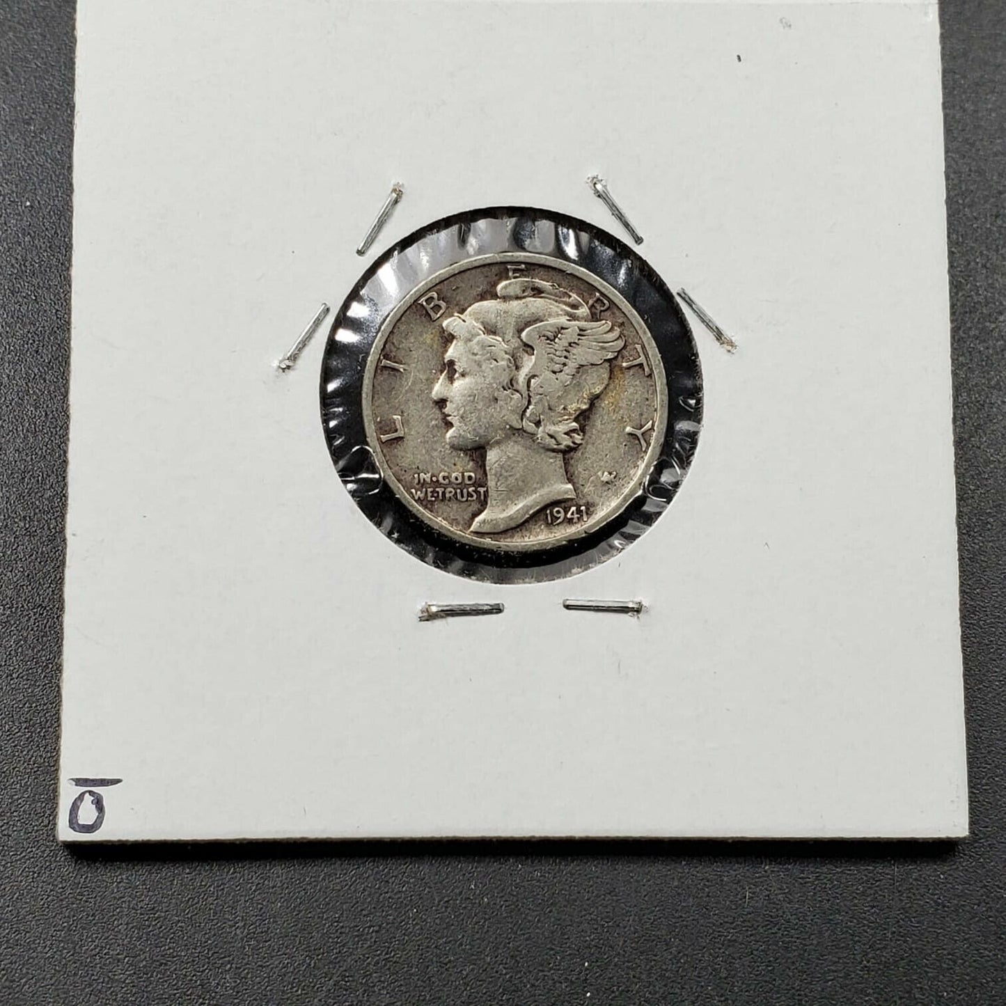 1941 S / S Mercury Dime Silver Coin RPM Variety Circulated
