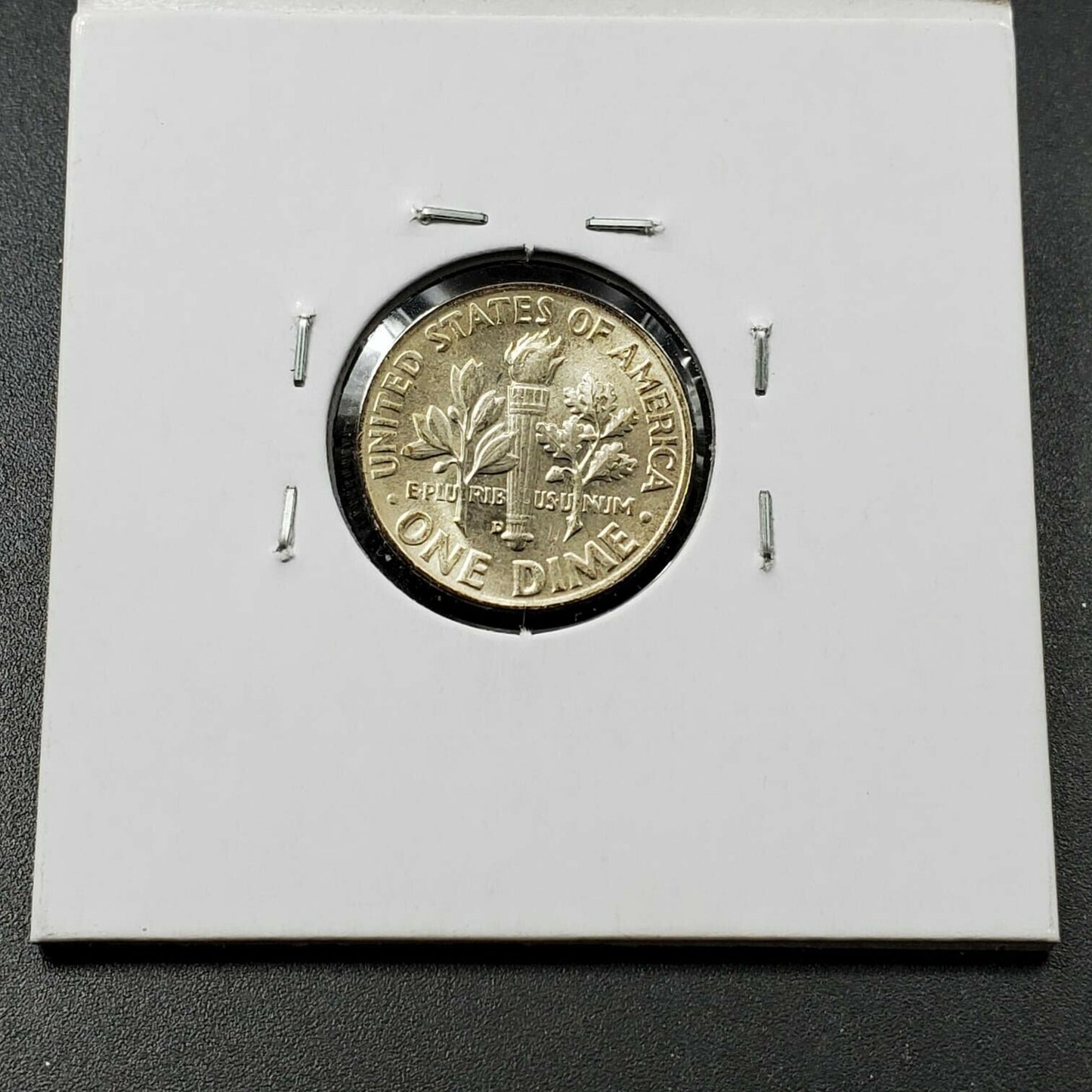 1953 D Roosevelt Silver Dime Coin Neat Toning Tone Business Strike CH / GEM BU