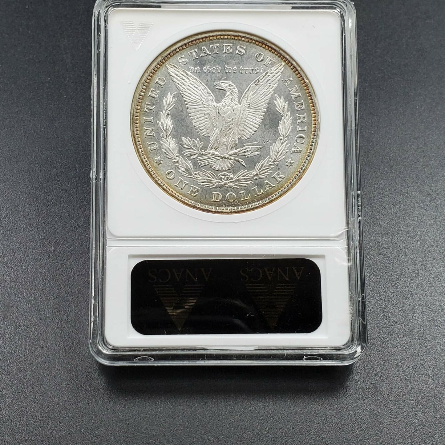 1878 P 8TF Morgan Silver Dollar Variety Coin ANACS MS60 PL PROOF LIKE VAM-2 Vam