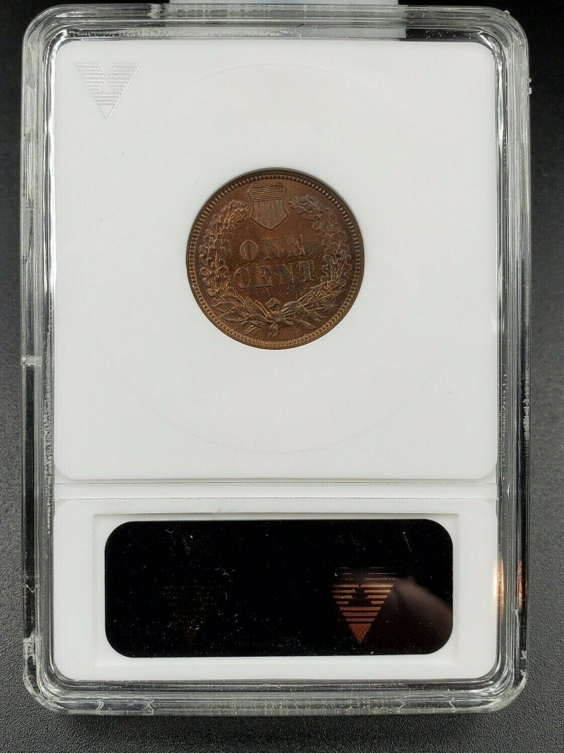 1884 Indian Cent Penny Variety Error ANACS MS64 BN FS-401 S-1 Wow Blaze Coin MPD
