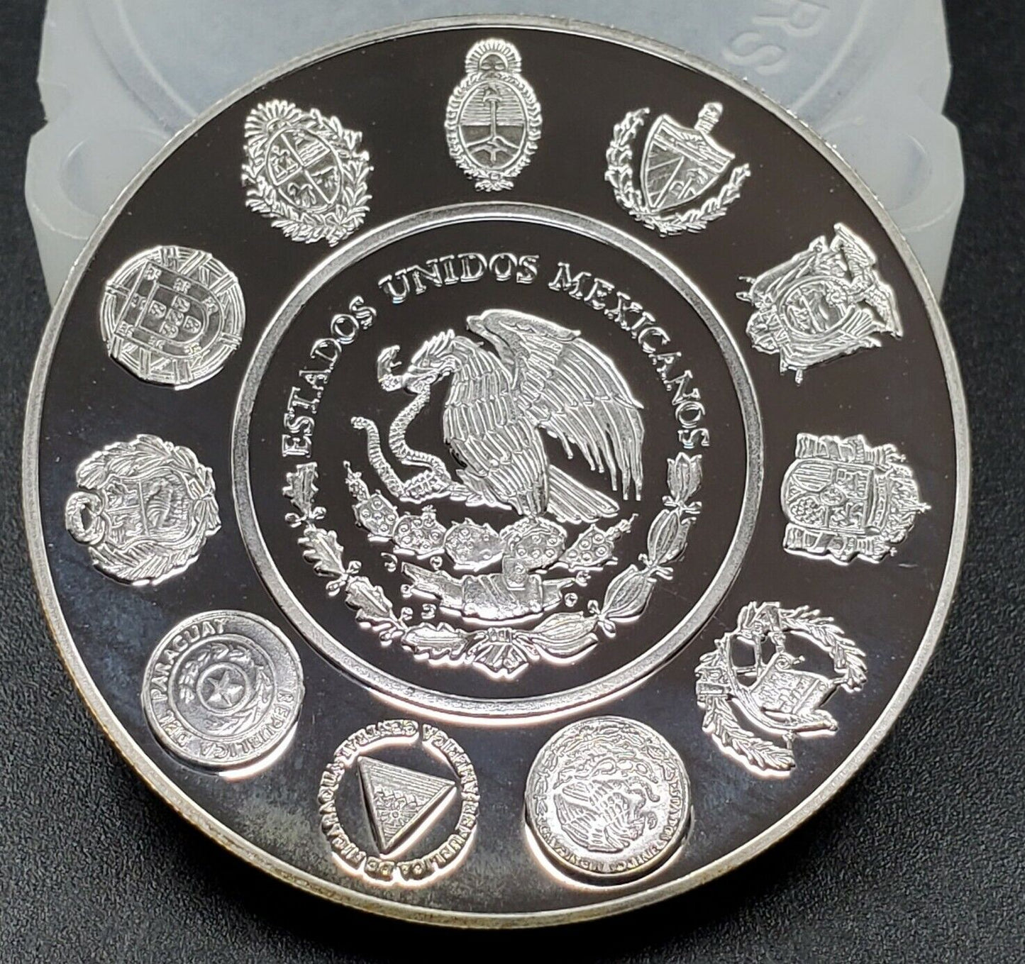 2000 Mexico SILVER 5 PESOS GEM PROOF S5P COWBOY Hombre Y Caballo Paso Muerte