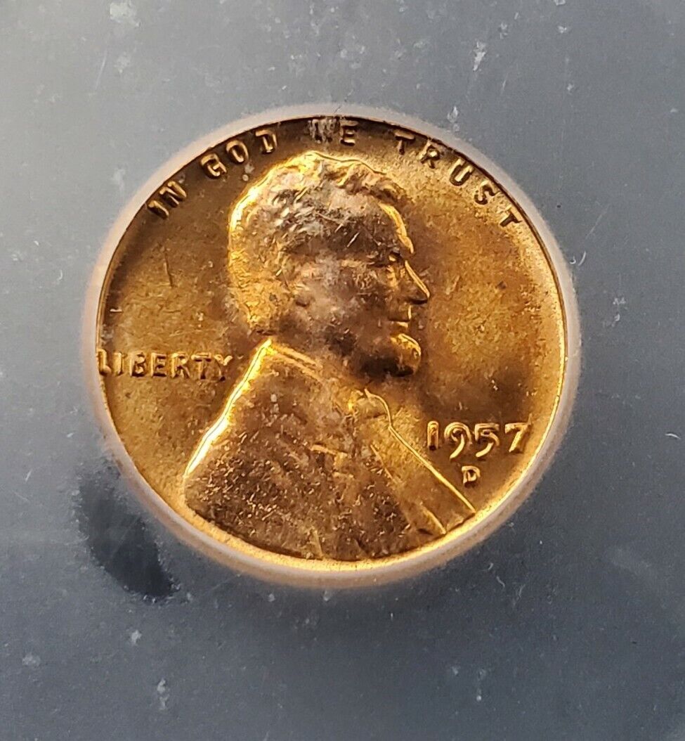 1957 outlet D Wheat Penny