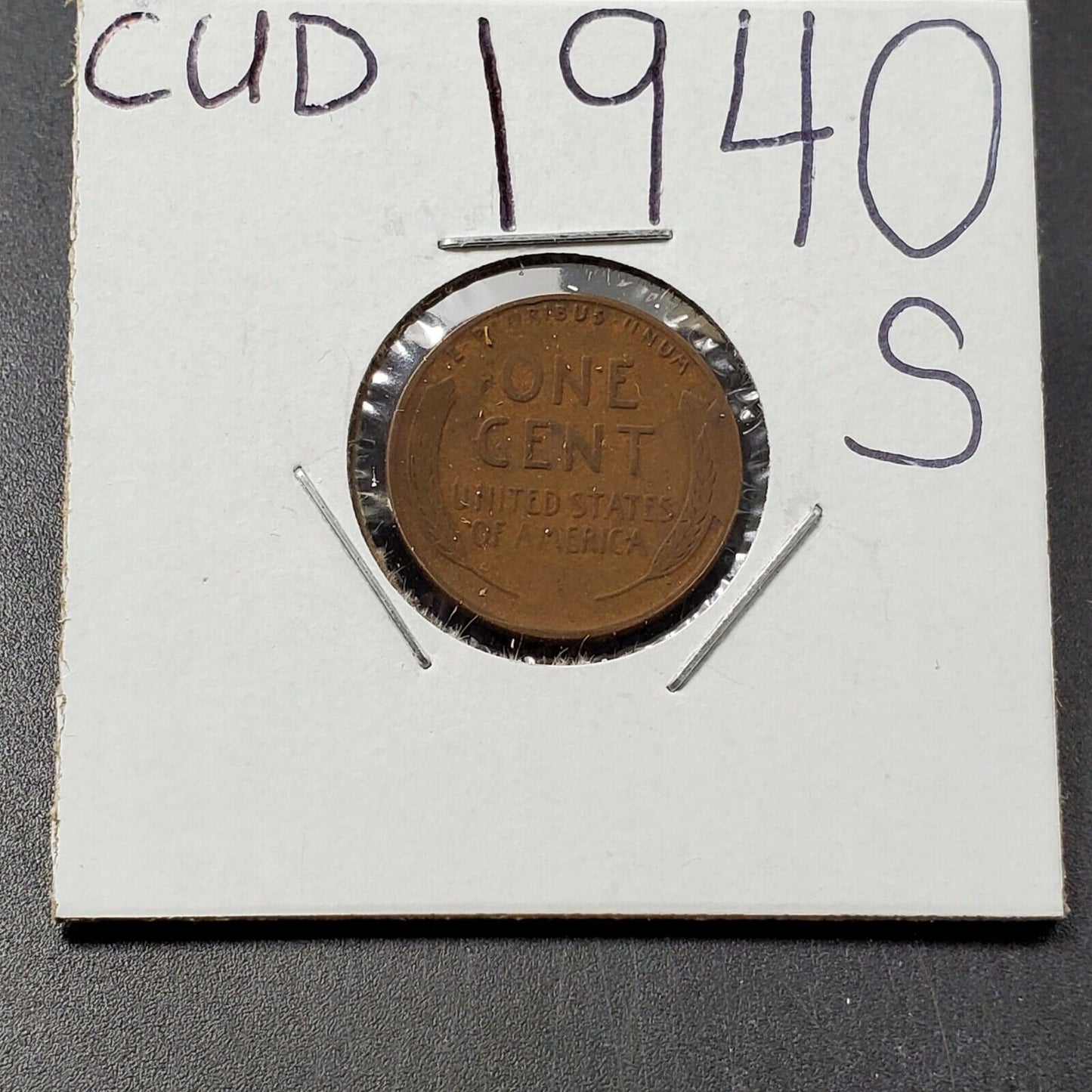 1940 S Lincoln Wheat Cent Penny Coin Circulated