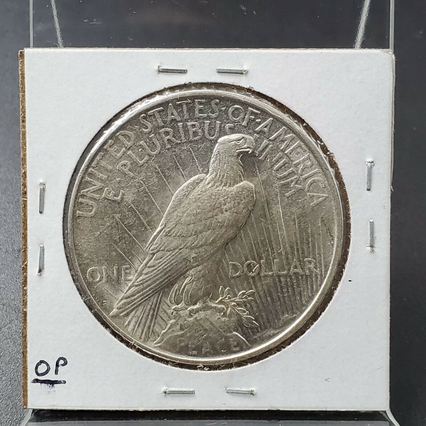 1922 D $1 Peace Silver Eagle Dollar Coin Average AU 101 Years Anniversary