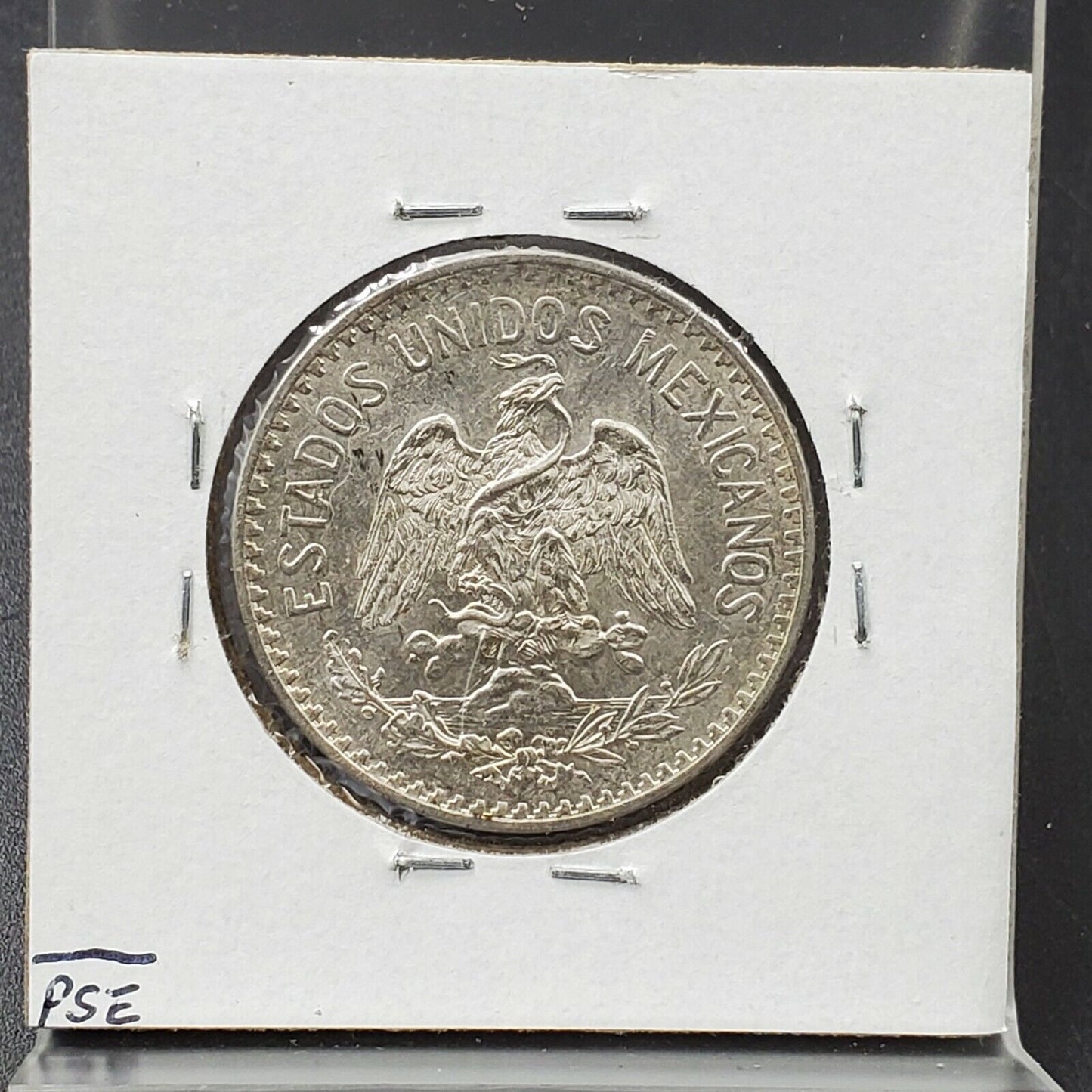 1913 Mexico 50 Centavos .800 Silver KM 445 GEM BU UNC Semi Key Nice Toning