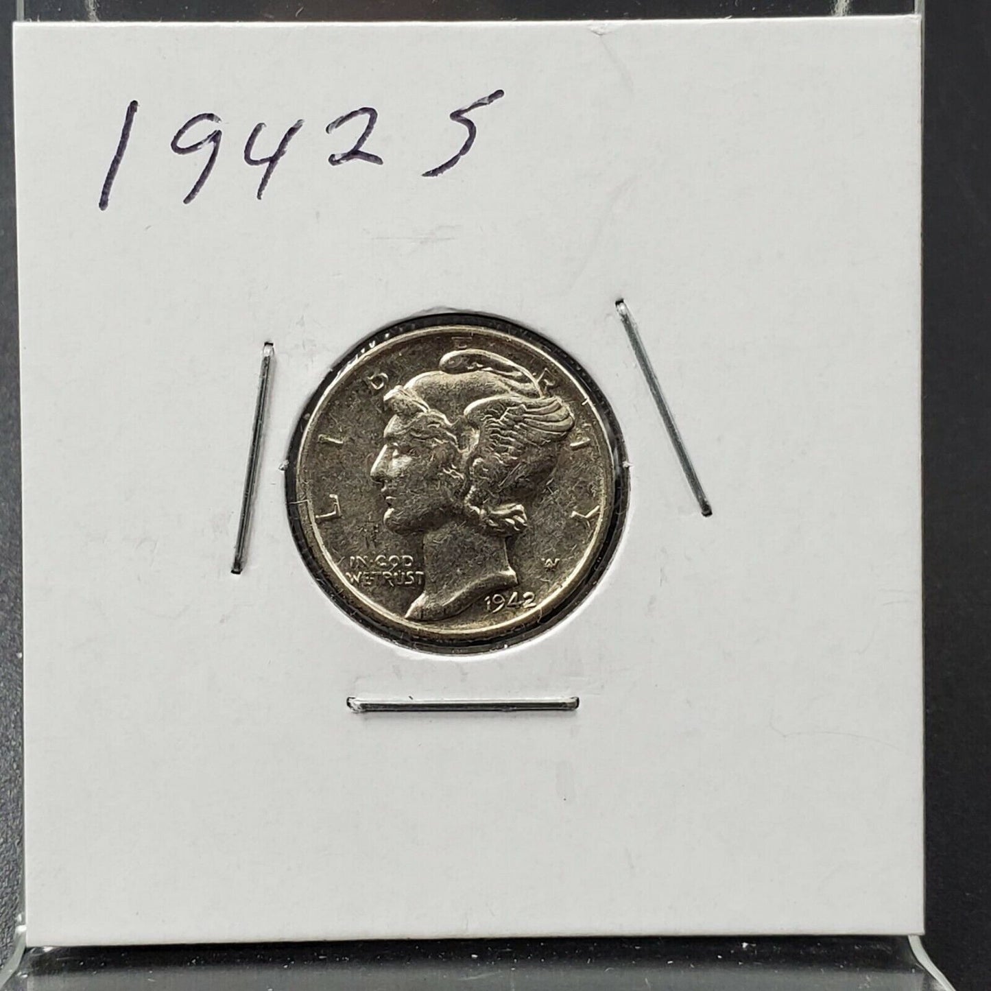 1942 BU P AU D AU S WW2 Mercury Silver Dime 3 Coin AU/BU Set World War Two Coins