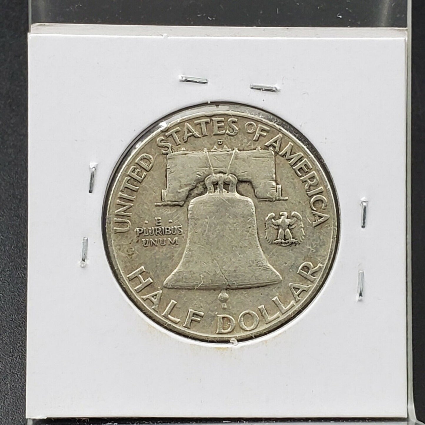 1949 D Franklin Silver Half Dollar Coin VF Very Fine KEY DATE Denver Circulated