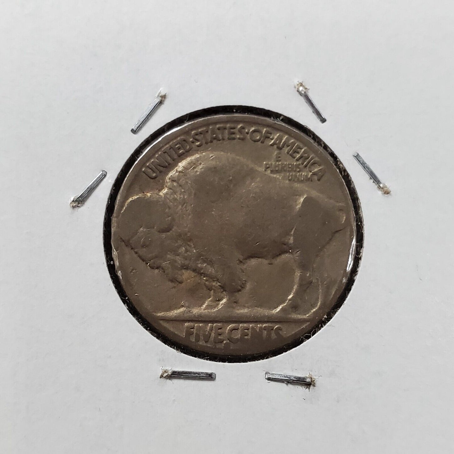 1916 S 5c Buffalo Indian Head Nickel Coin VG / FINE DETAILS SEMI KEY DATE