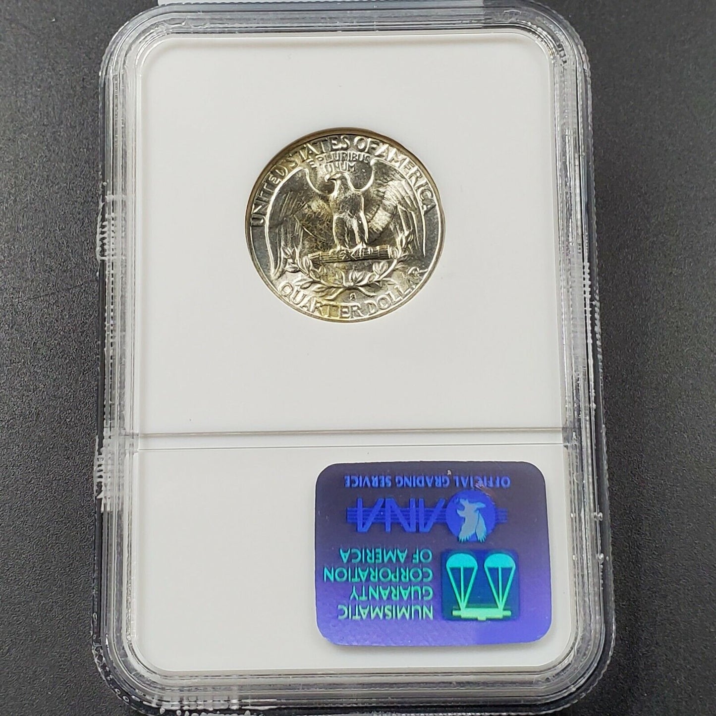 1954 S 25C Washington Quarter Silver Coin NGC MS66 GEM BU Last San Francisco BU