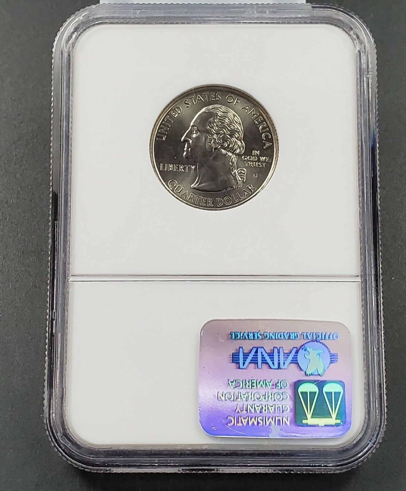 1999 D DELAWARE State Statehood Quarter Coin MS67 NGC Brown Label Holder