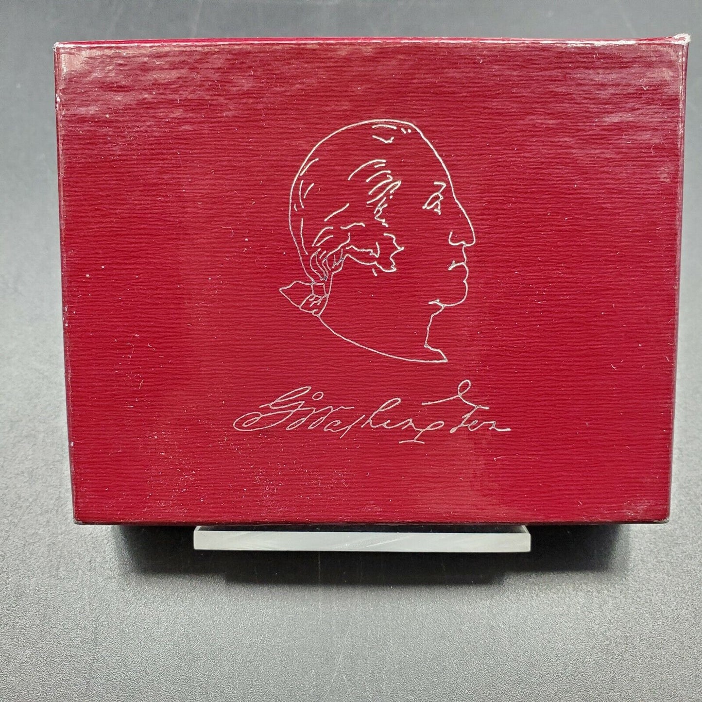 1982 S GEORGE WASHINGTON SILVER Commemorative HALF Dollar Coin OGP BOX COA BU