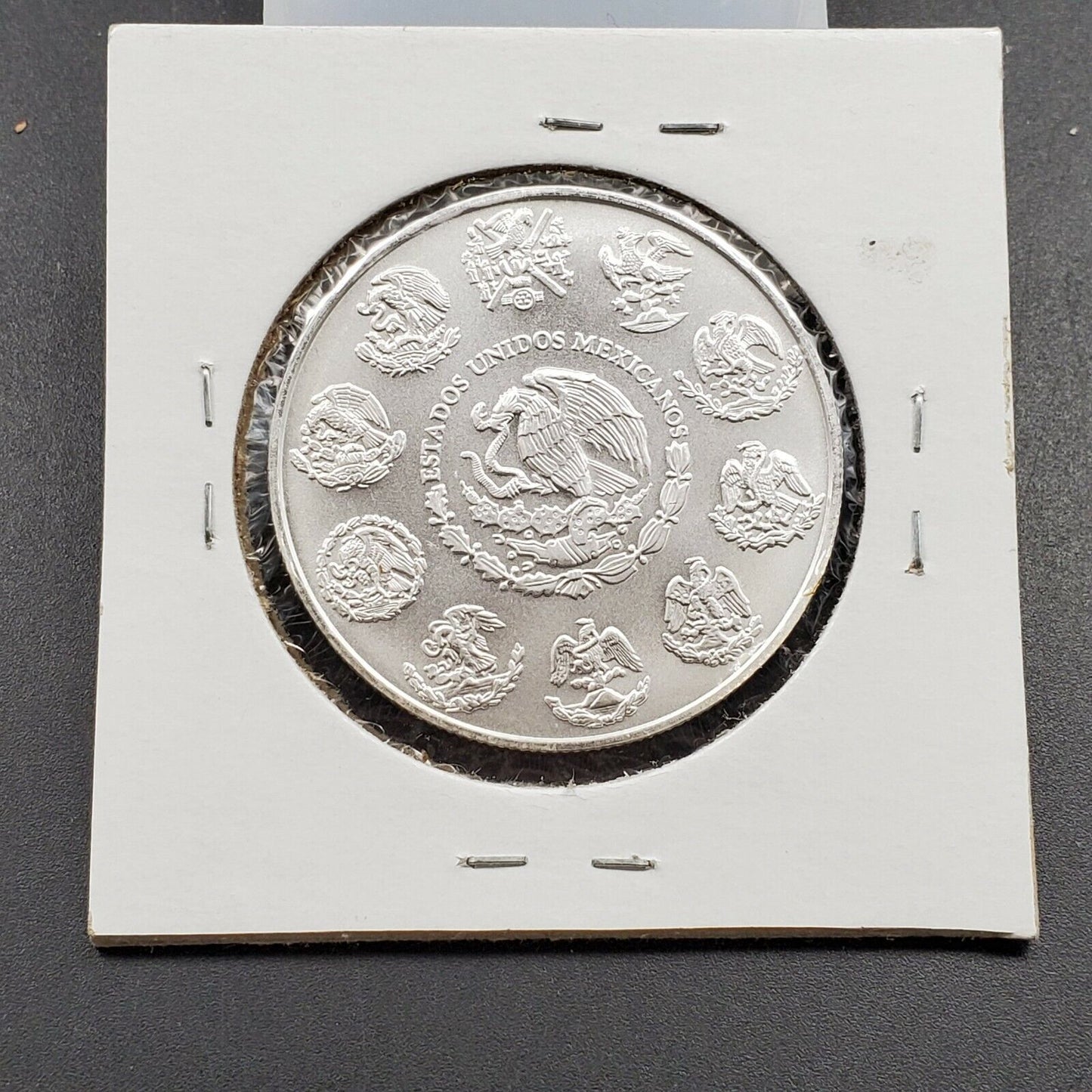 2016 Mo 1 oz Onza Mexico Libertad Gem BU UNC Ley .999 Plata Pura Not Much Toning