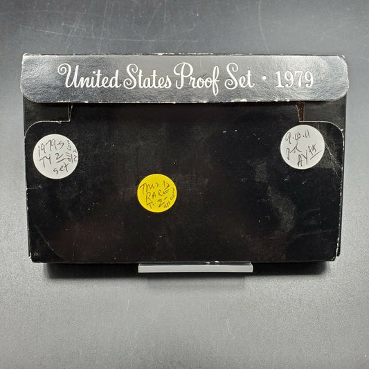 1979 S 6 Coin all Type 2 Proof Set OGP 1c 5c 10c 25c 50c $1 all T2