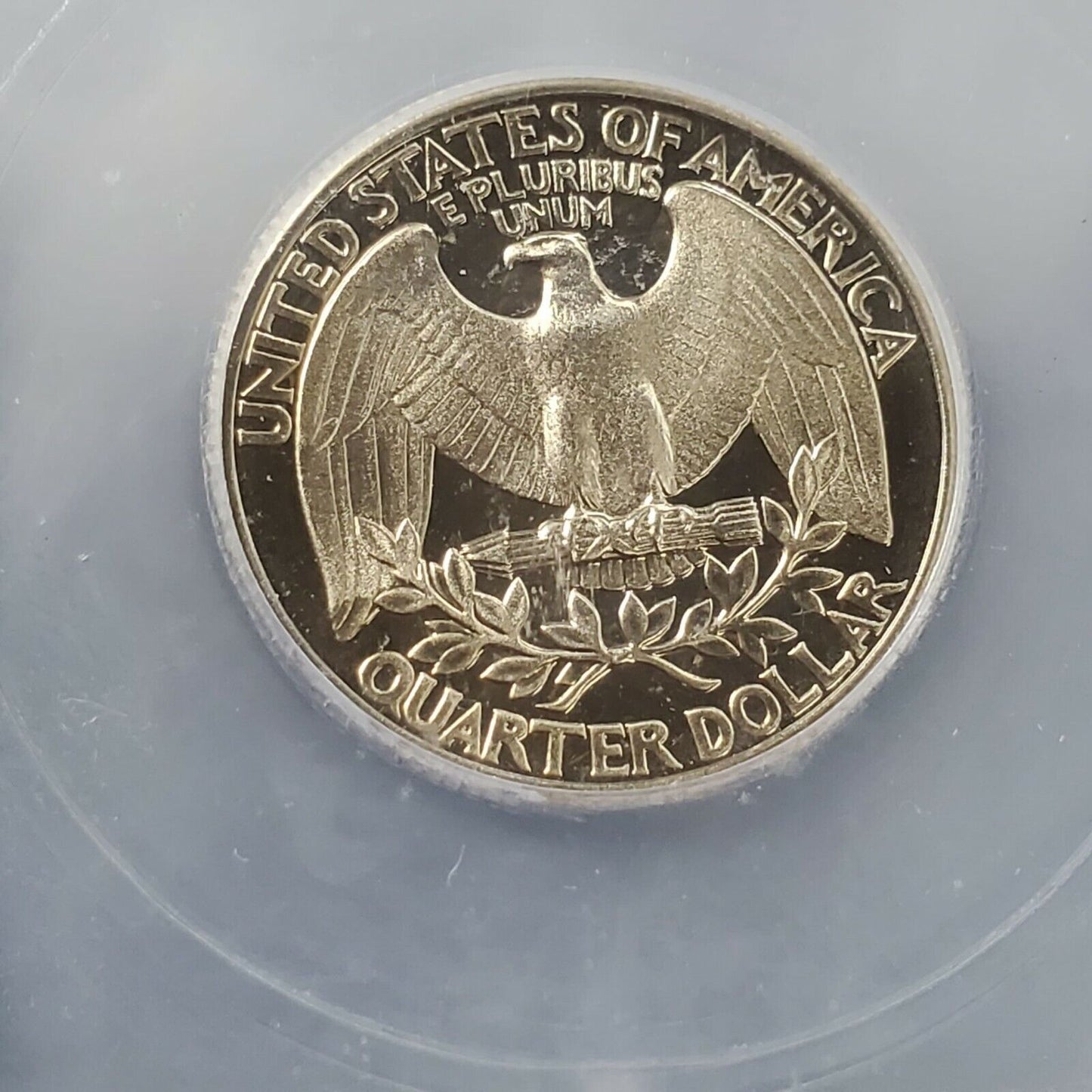 1977 S 25C Washington Quarter Clad Coin ICG PR70 Dcam Perfect Grade Proof Gem 2