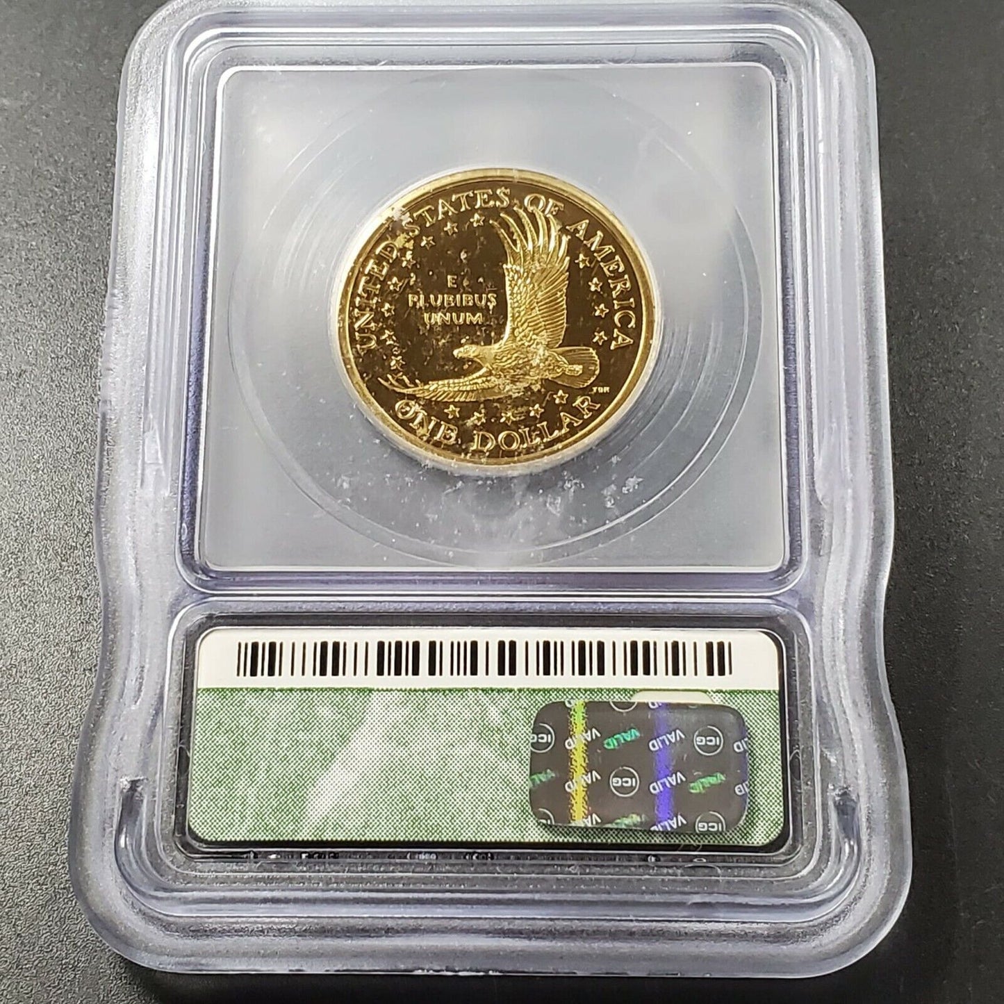 2000 S Sacagawea Native American Brass Dollar COIN ICG PF69 Dcam
