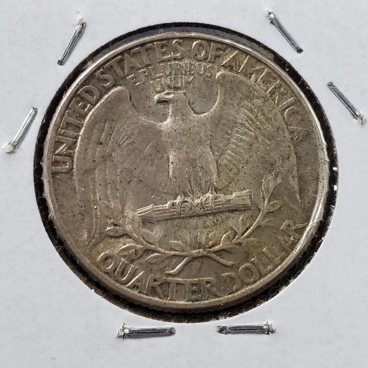 1932 P Washington Silver Quarter Coin AU About UNC FS-101 DDO Double Die Variety