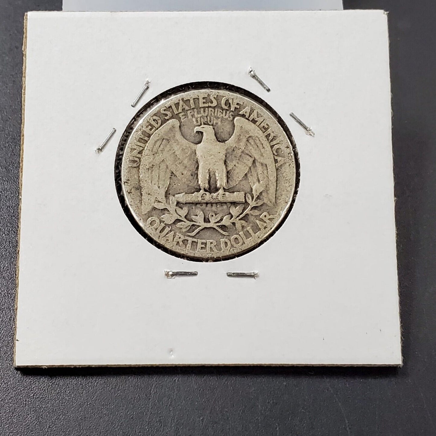 1934 P Washington Silver Quarter Coin Light Motto Variety