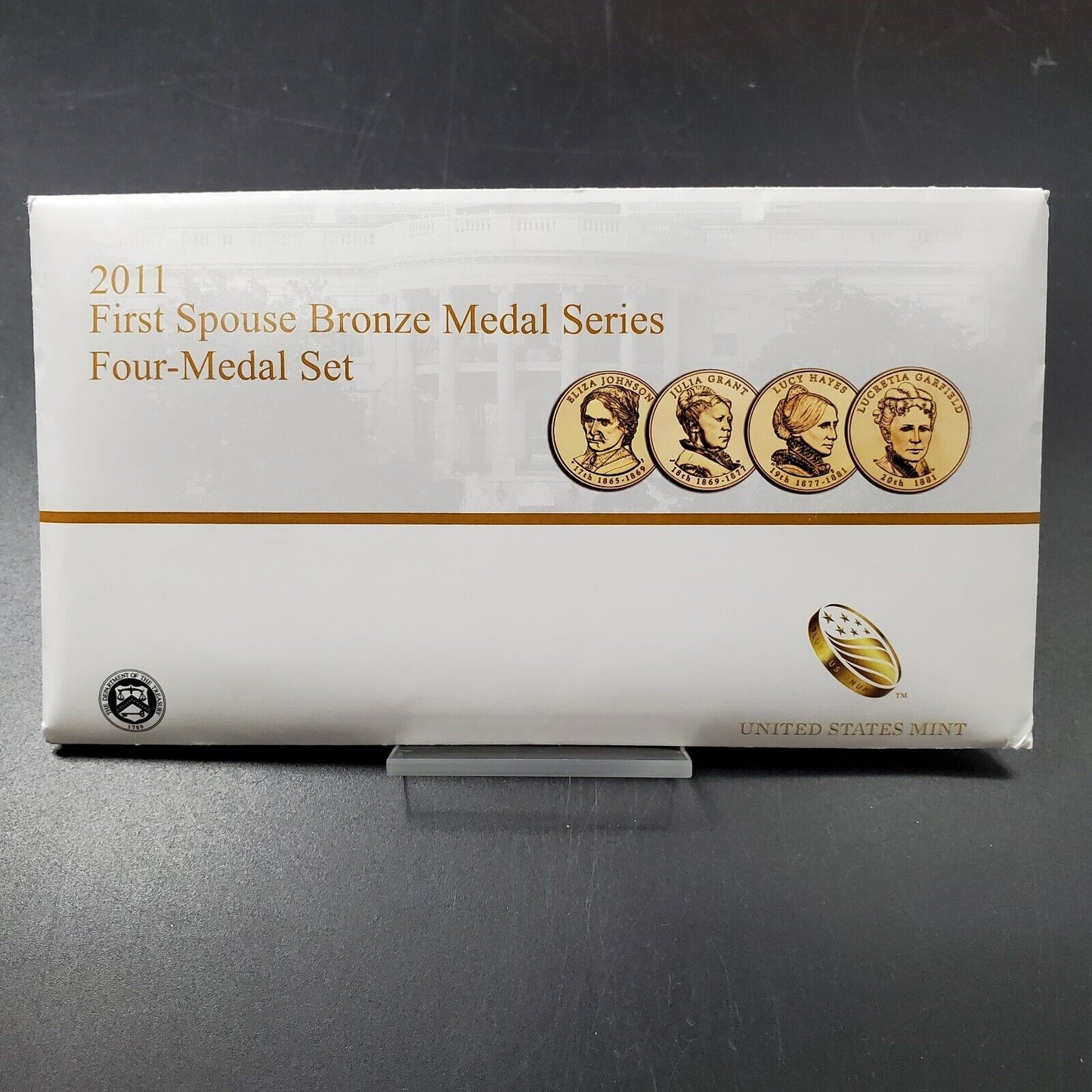 2011 First Spouse Bronze Medal Series Four 4 Medal Set