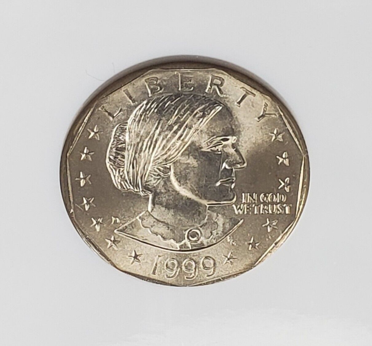 1999 D SBA $1 Susan B Anthony Small Size Dollar Coin NGC MS67 GEM BU Certified 2
