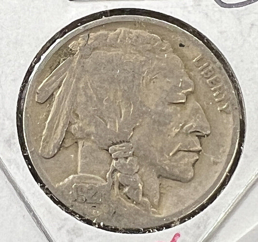1921 Buffalo Indian Head Nickel Coin Choice Fine / VF