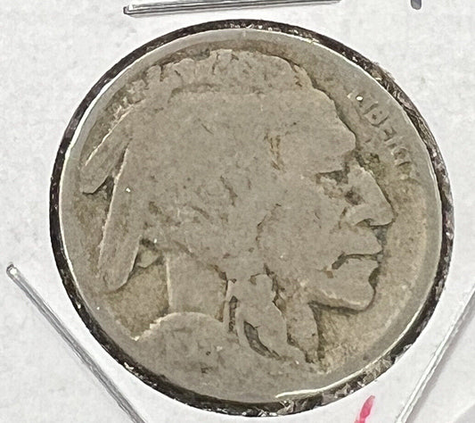 1918 S Buffalo Indian Head Nickel Coin Choice AG ABout Good / G Good