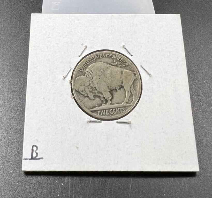 1917 D Buffalo Indian Head Nickel Coin Choice AG About good