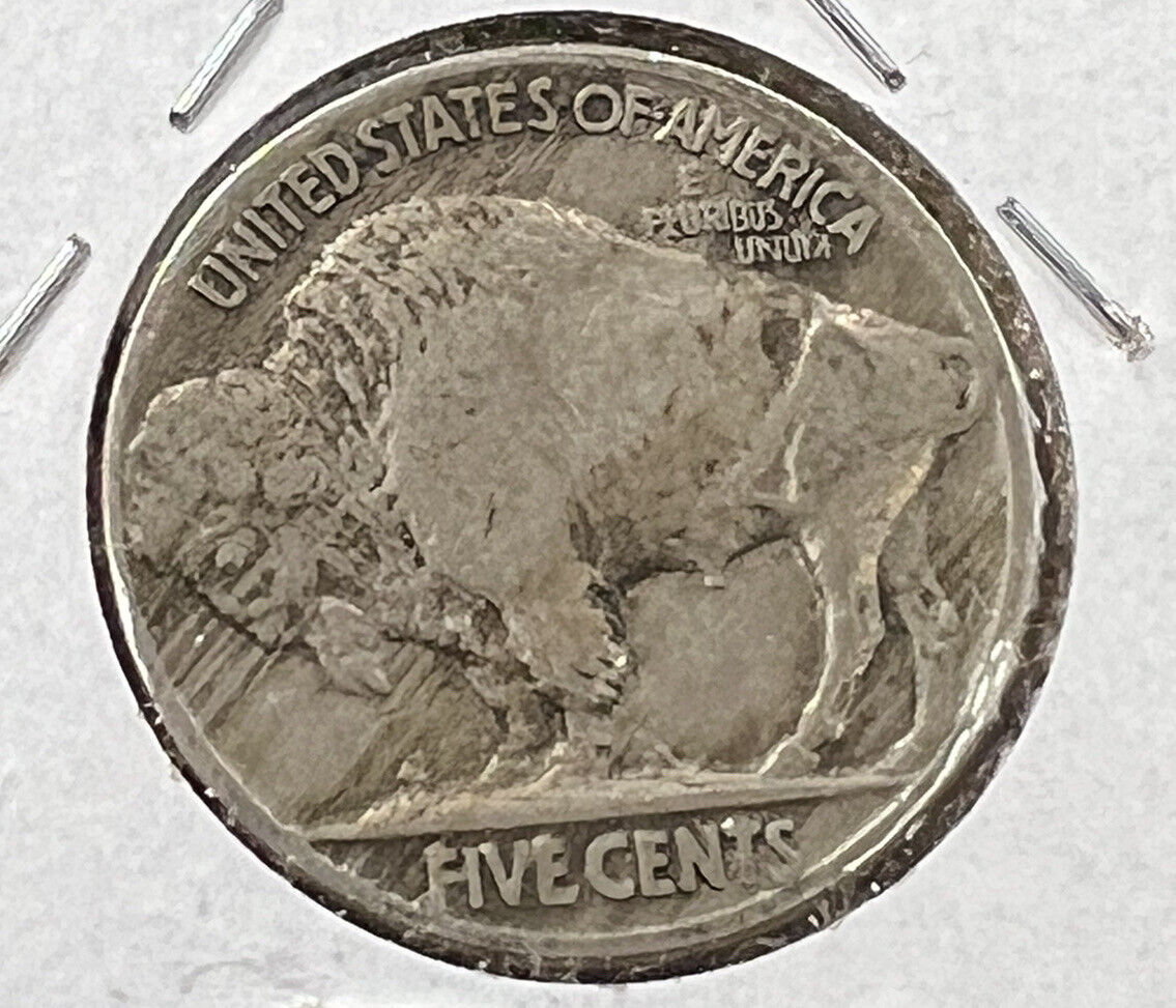 1917 Buffalo Indian Head Nickel Coin Choice Fine / VF