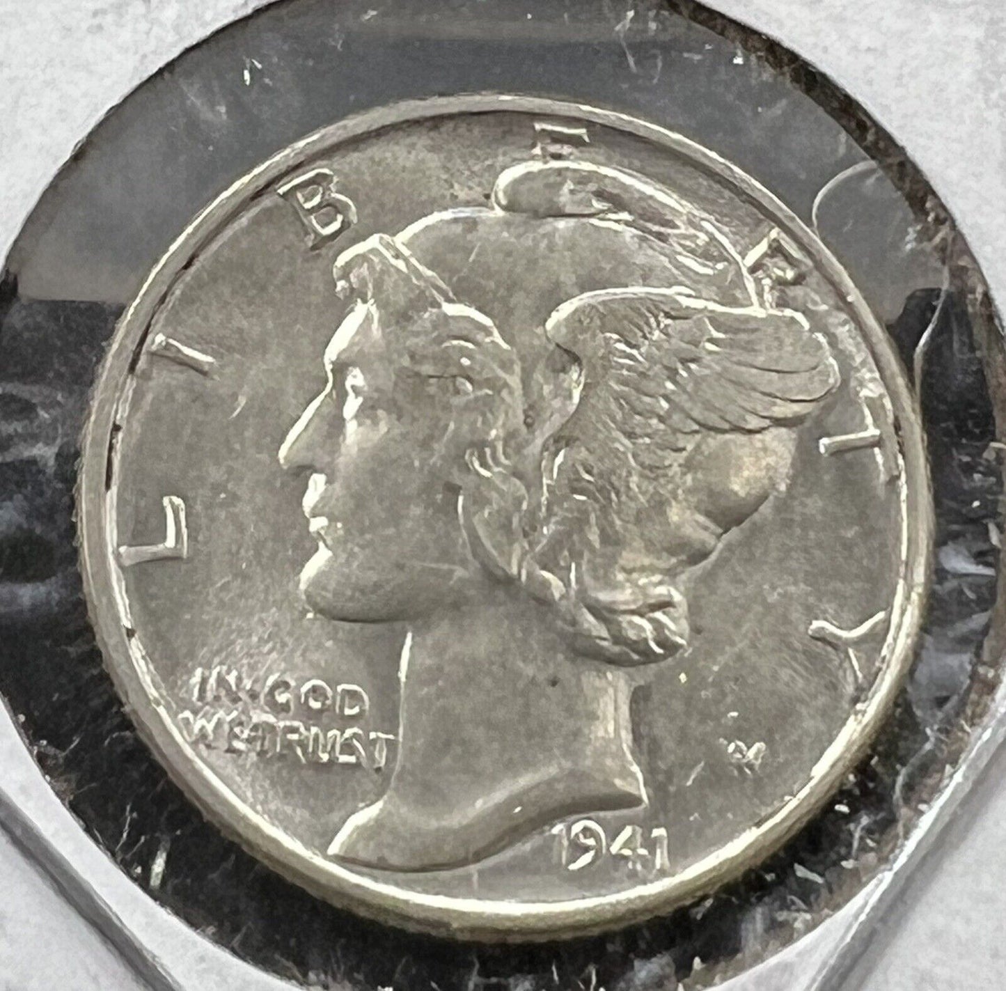1941 P Mercury Dime Coin BU UNC