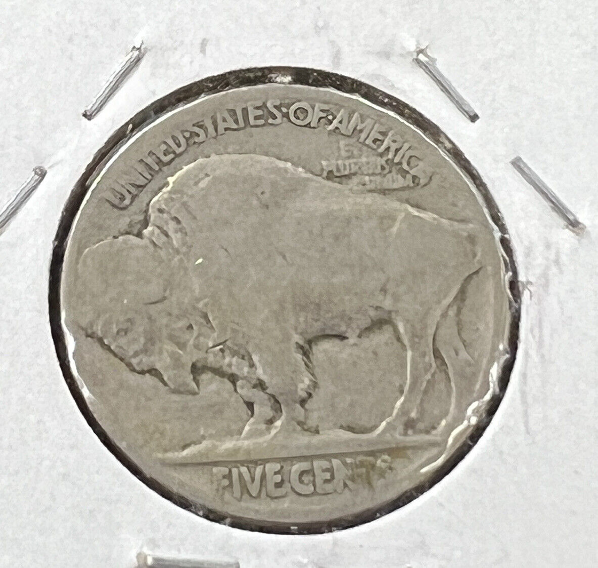 1914 P Buffalo Nickel Coin Circulated AG About Good