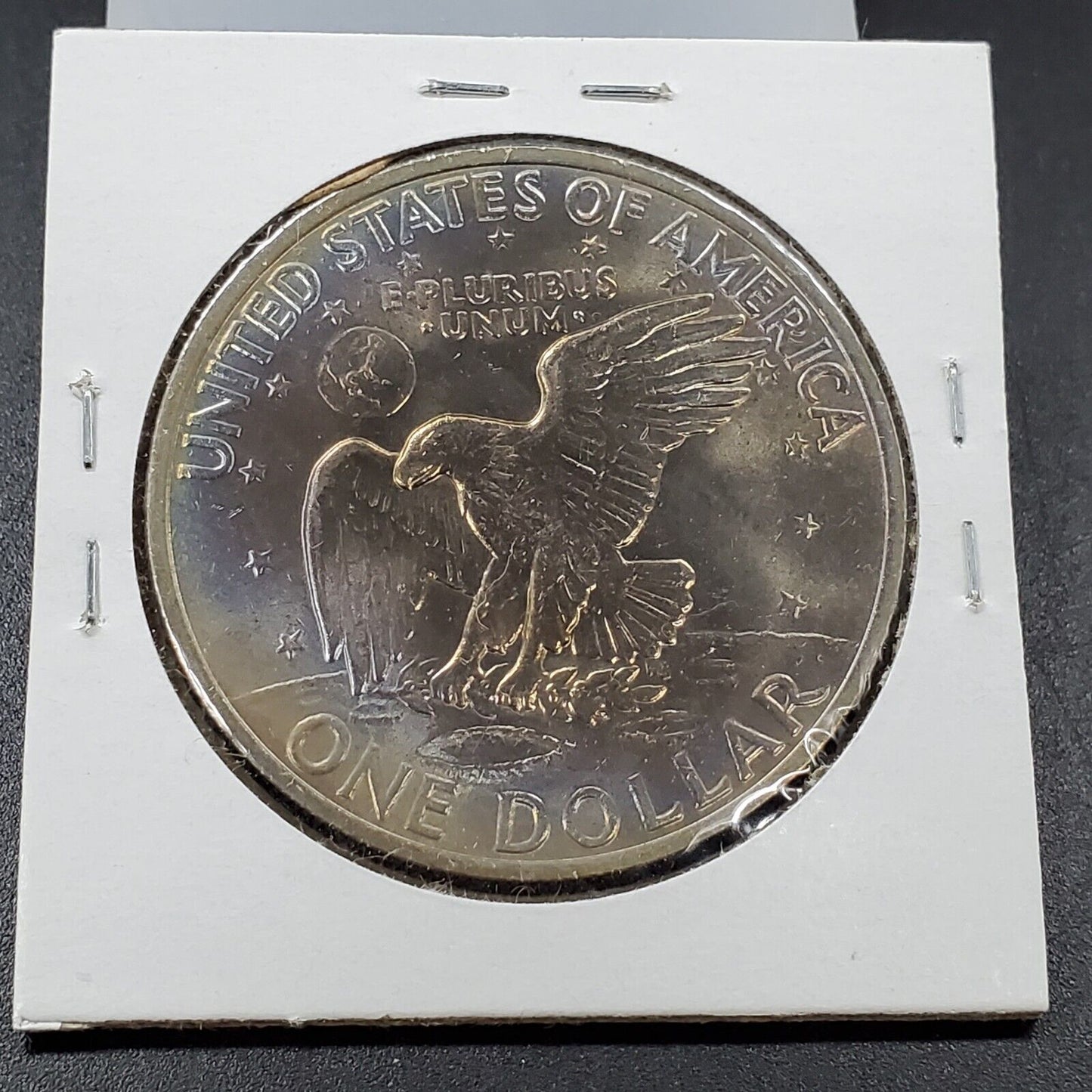 1971 D $1 Eisenhower Ike Clad Dollar Coin Neat Toning Toner CH BU UNC