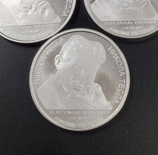 2023 Serbia Nikola Tesla 369 Secret of the Universe GEM BU 1 oz Silver Coin