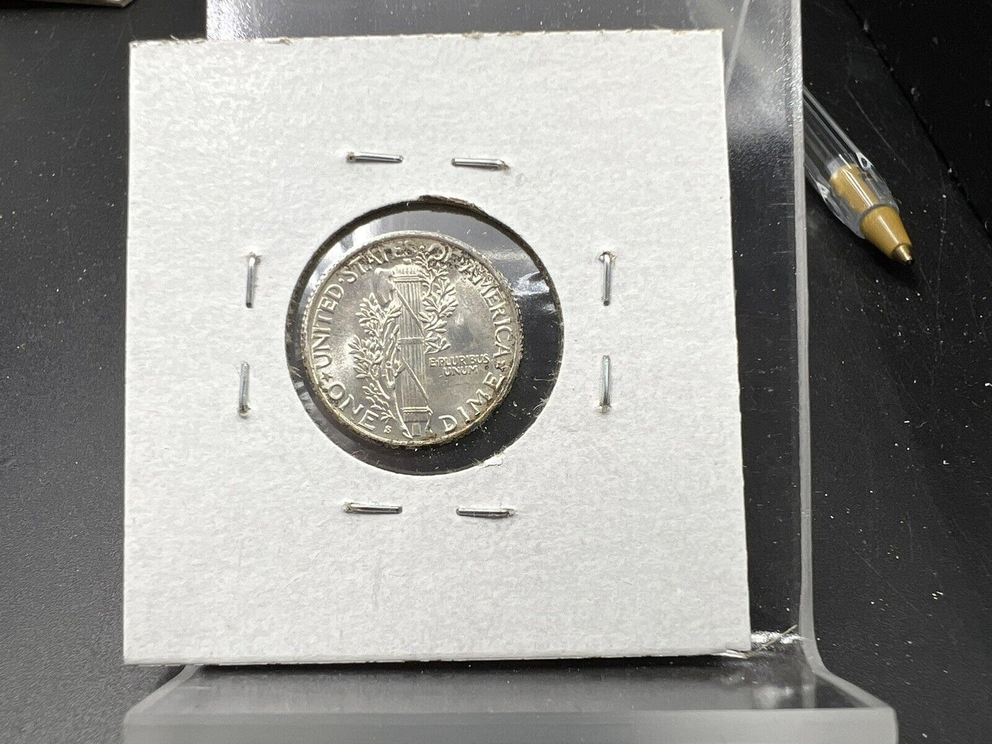 1940 S Mercury Silver Dime Coin Choice BU UNC Neat Toning