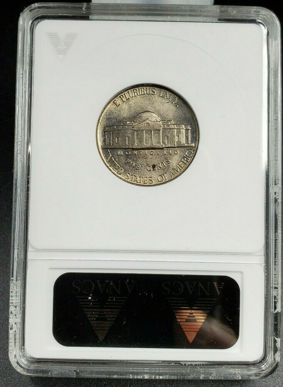 1938 Jefferson Nickel Coin Variety 5c ANACS MS64 DDO 001 DMR-003 Double Die OBV