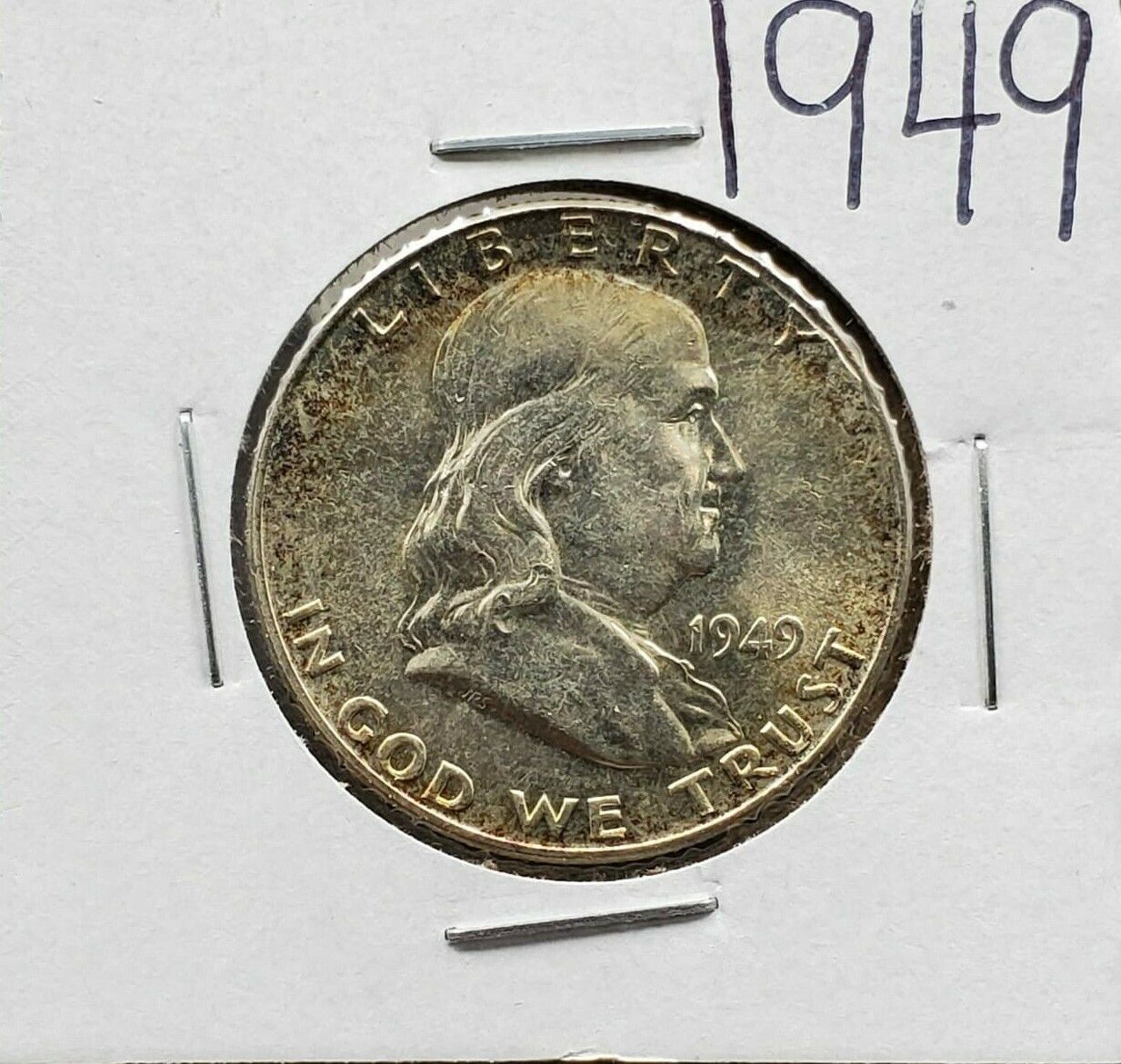 1949 P Franklin 90 Silver Half Dollar Coin Choice BU UNC