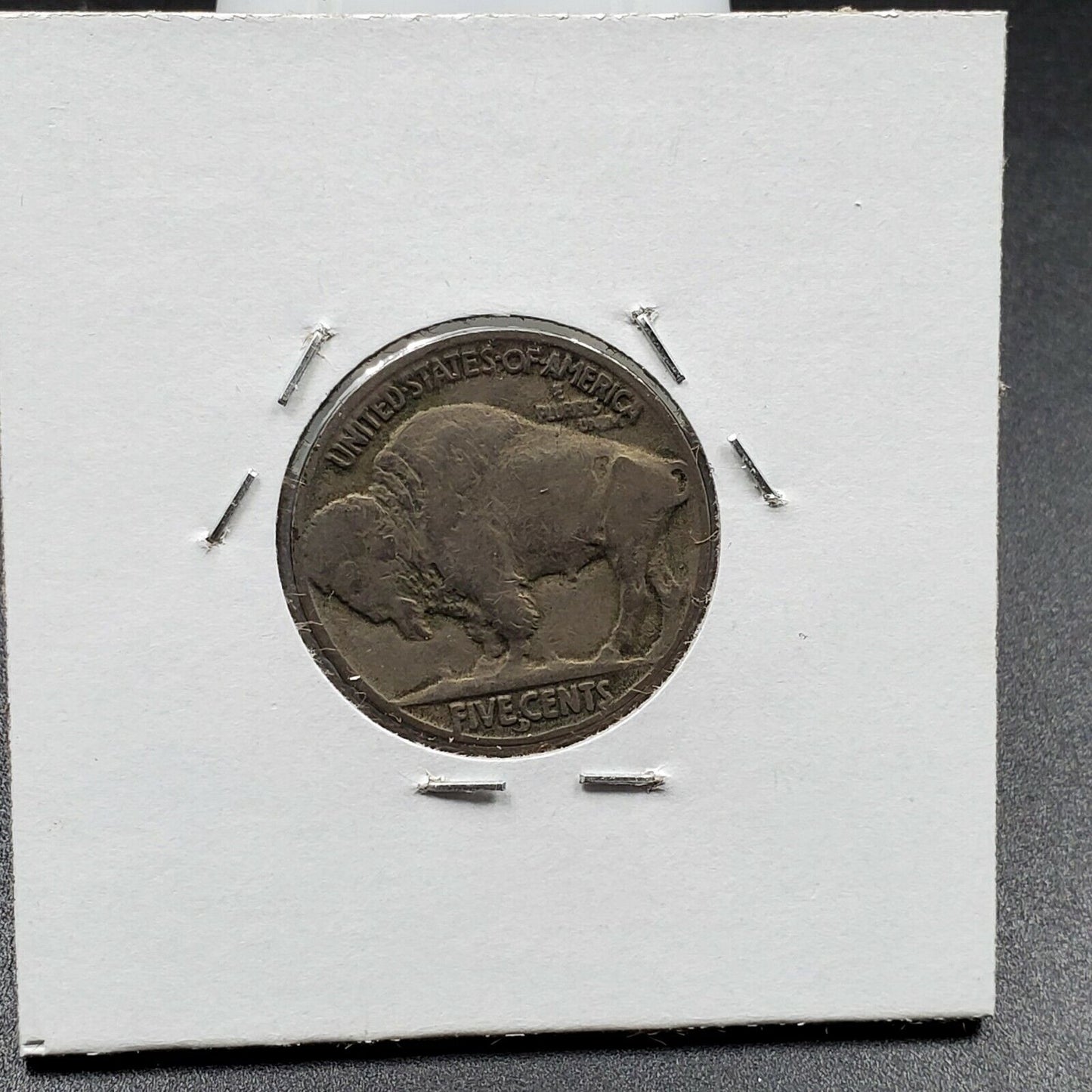 1916 D 5c Buffalo Nickel Coin Choice VG Very Good / Fine Nice Circulated Coin