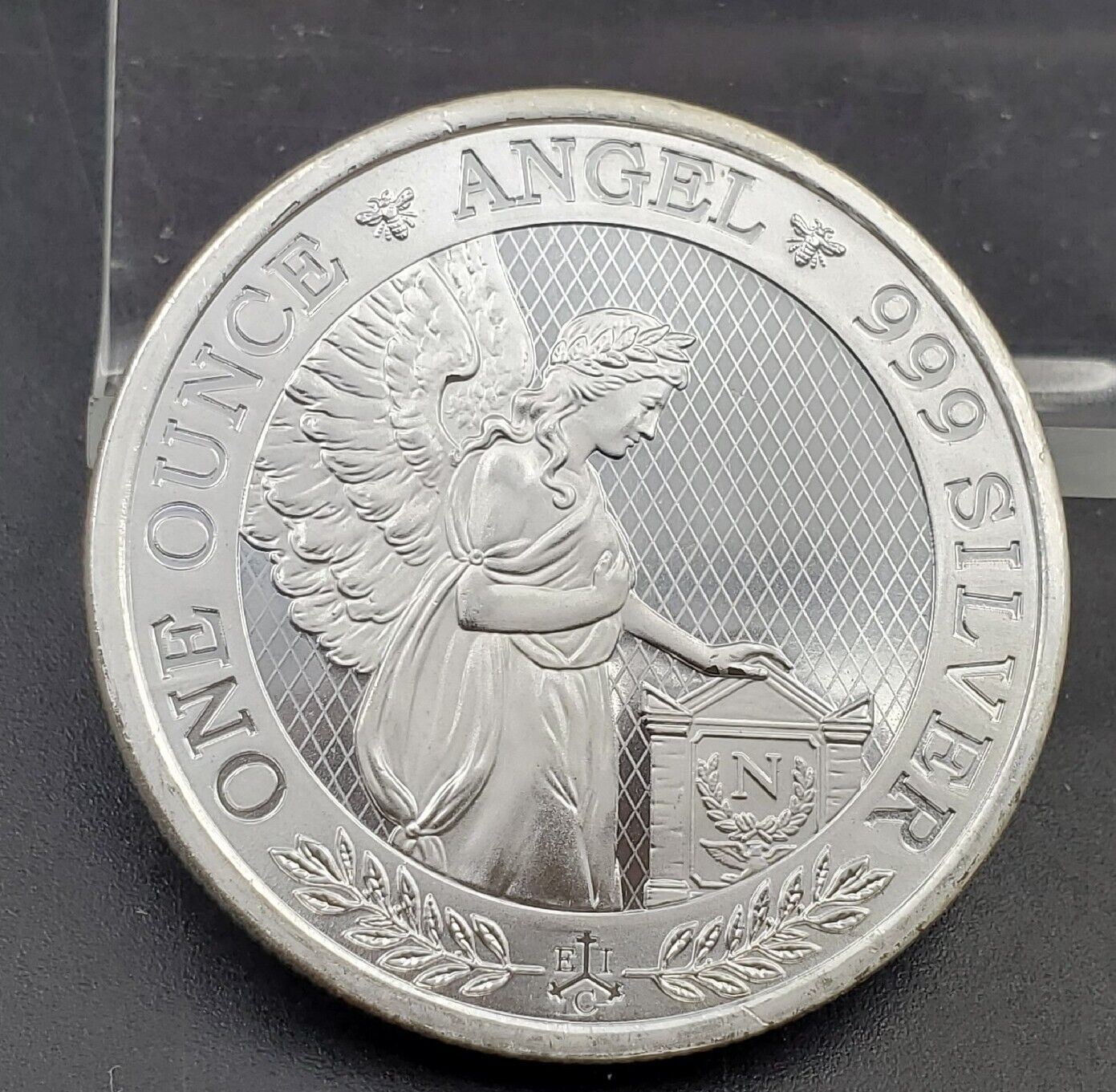 1 oz Silver Coin St. Helena 2021 Napoleon Angel .999 BU 200th Death Anniversary