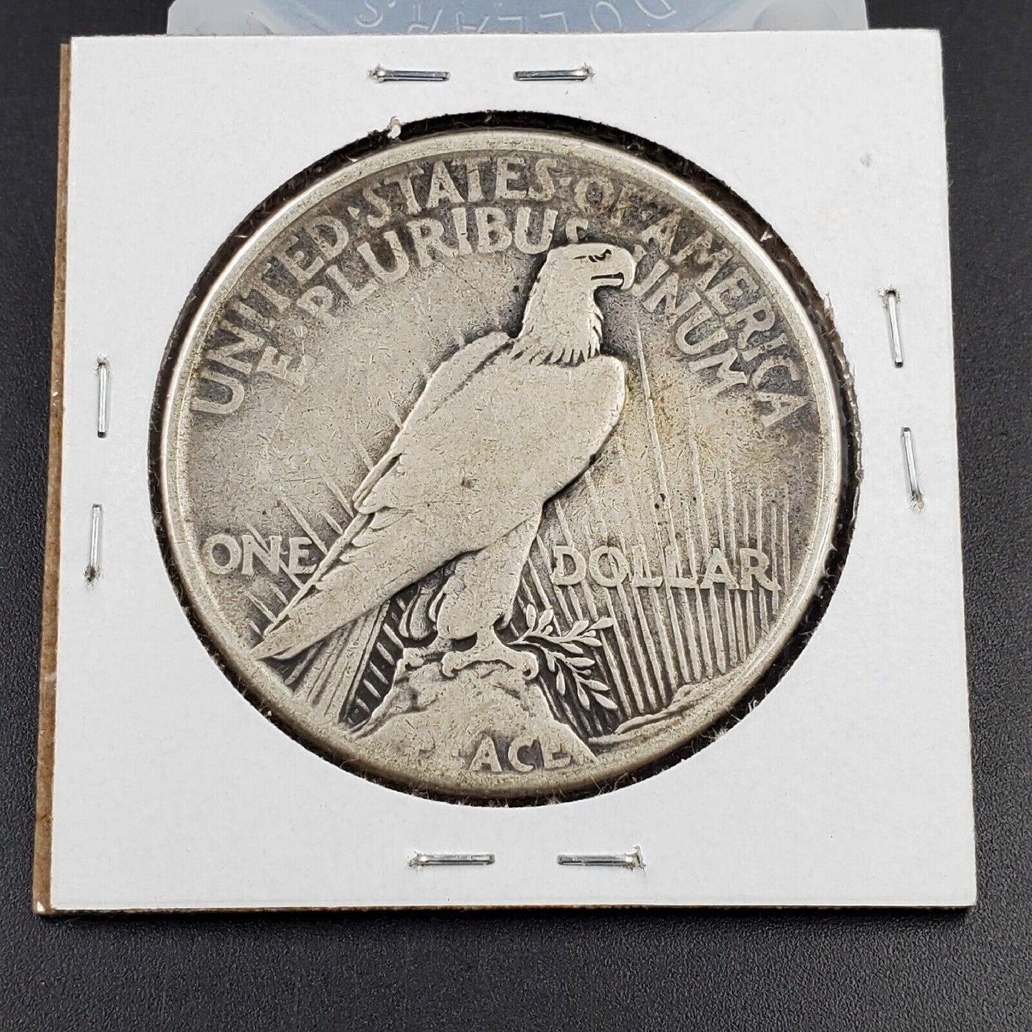 1921 P Peace 90% Silver Eagle Dollar Coin Choice Good / VG Very Good Circ