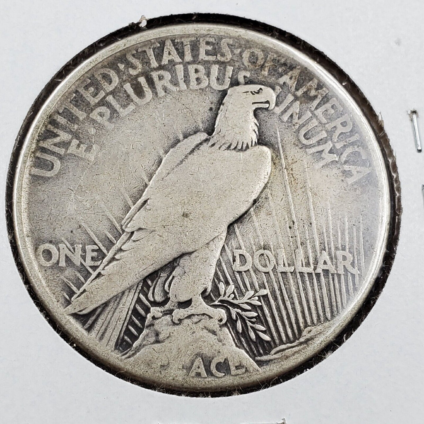 1921 P Peace 90% Silver Eagle Dollar Coin Choice Good / VG Very Good Circ