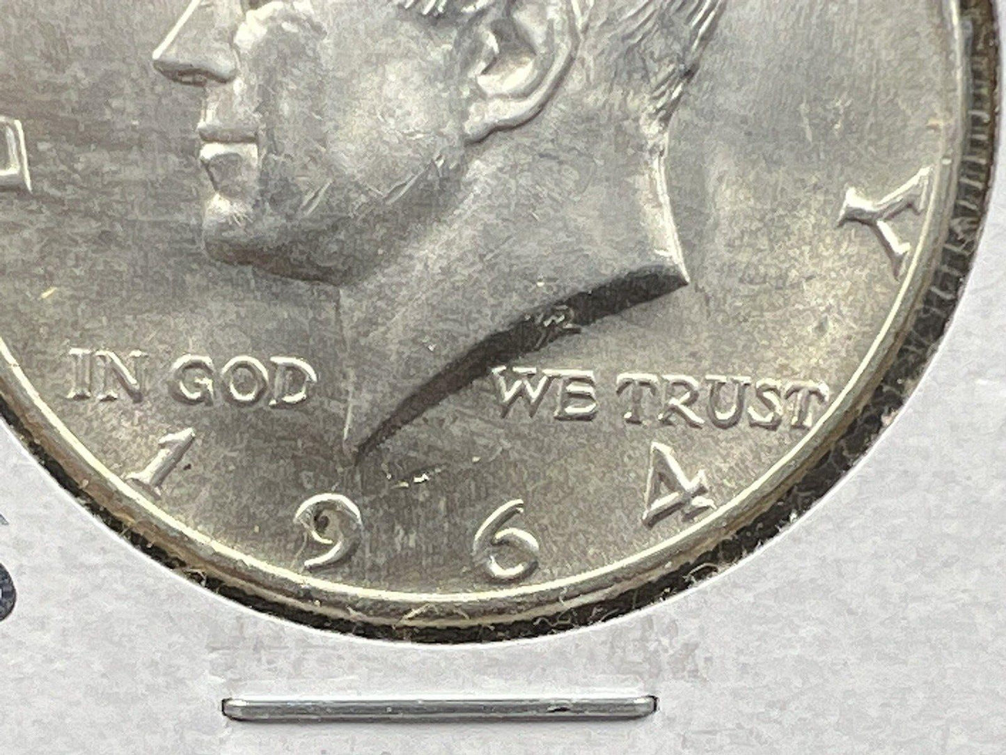 1964 D 50C Kennedy Half Dollar Coin CH BU UNC DDO Double Die OBV DDO-015 Variety
